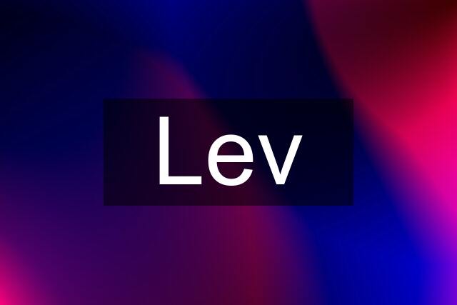 Lev