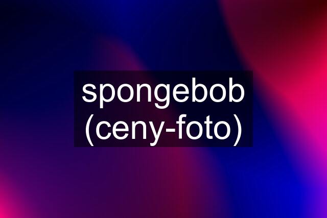 spongebob (ceny-foto)