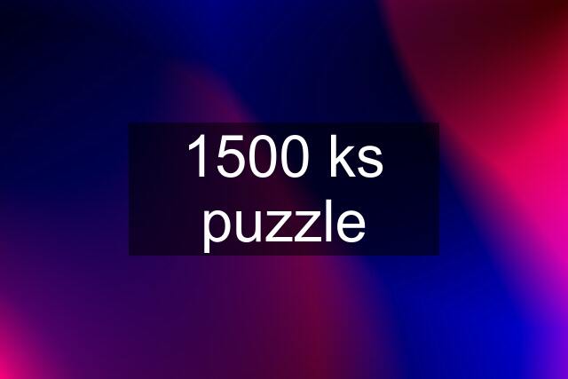 1500 ks puzzle