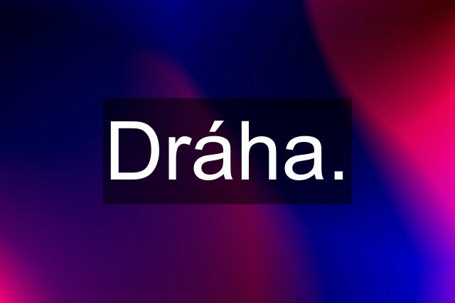 Dráha.