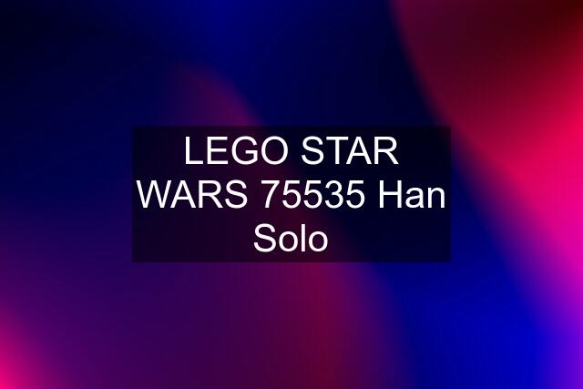 LEGO STAR WARS 75535 Han Solo