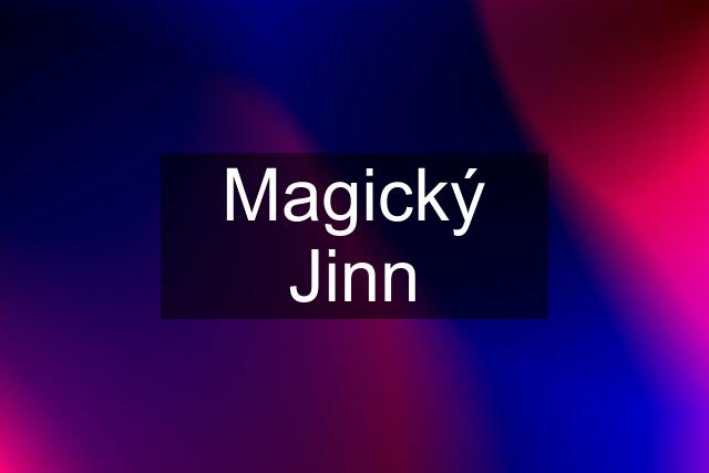 Magický Jinn