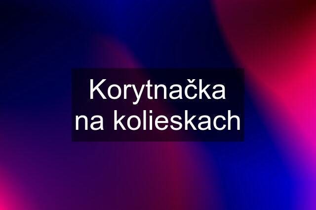 Korytnačka na kolieskach