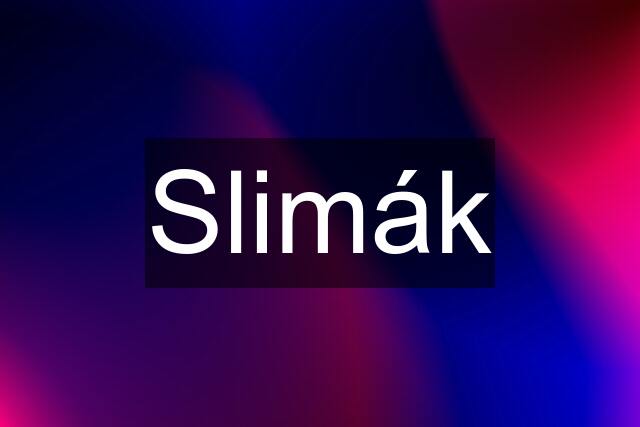 Slimák