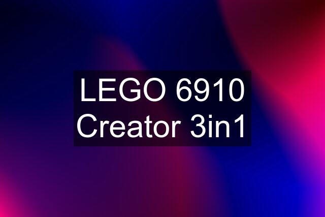 LEGO 6910 Creator 3in1