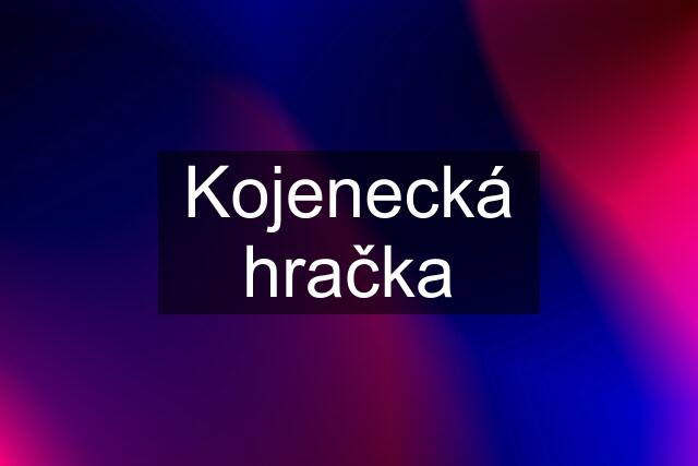 Kojenecká hračka