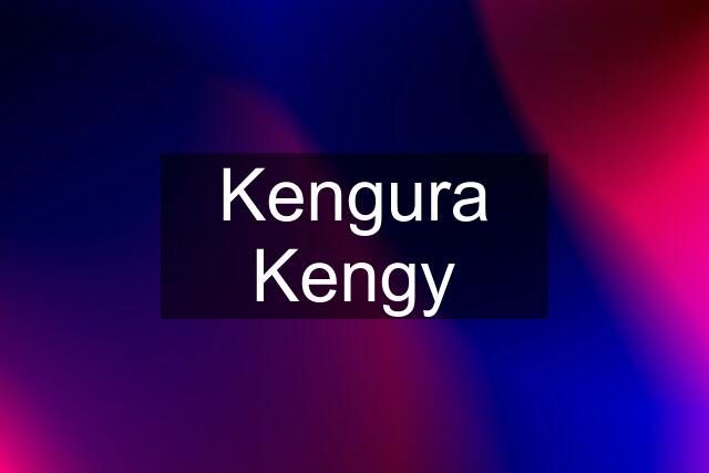 Kengura Kengy