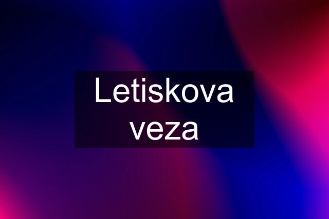 Letiskova veza