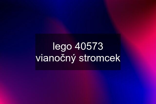 lego 40573 vianočný stromcek