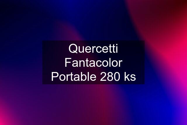 Quercetti Fantacolor Portable 280 ks