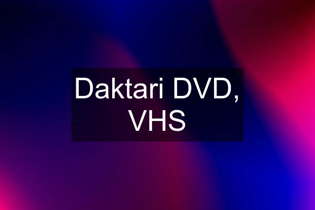 Daktari DVD, VHS