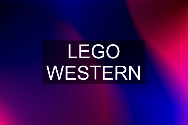 LEGO WESTERN