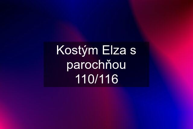 Kostým Elza s parochňou 110/116