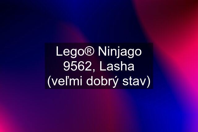 Lego® Ninjago 9562, Lasha (veľmi dobrý stav)