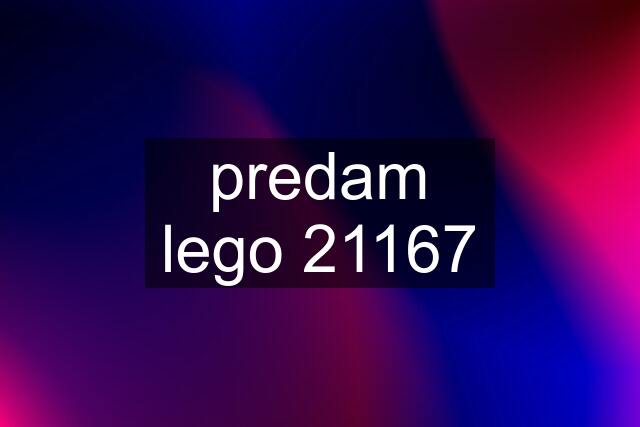 predam lego 21167