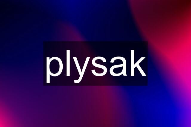 plysak