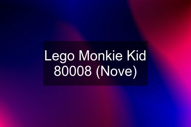 Lego Monkie Kid 80008 (Nove)