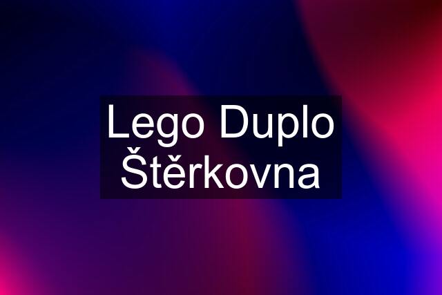 Lego Duplo Štěrkovna