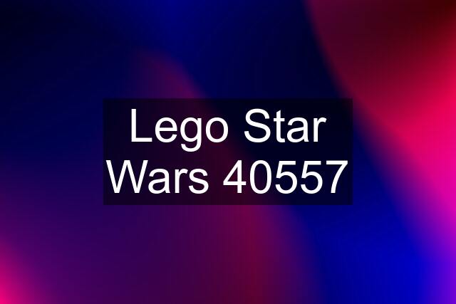 Lego Star Wars 40557