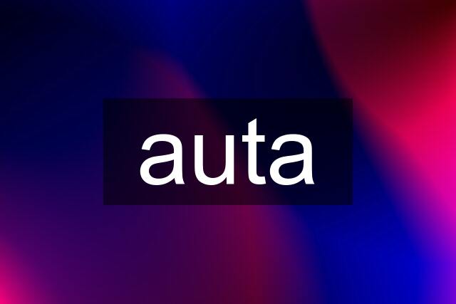 auta