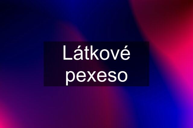 Látkové pexeso