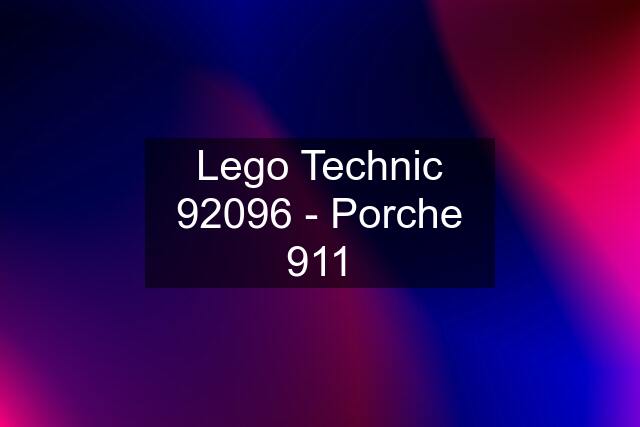 Lego Technic 92096 - Porche 911