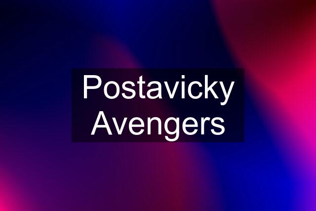 Postavicky Avengers