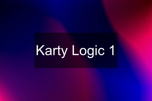 Karty Logic 1