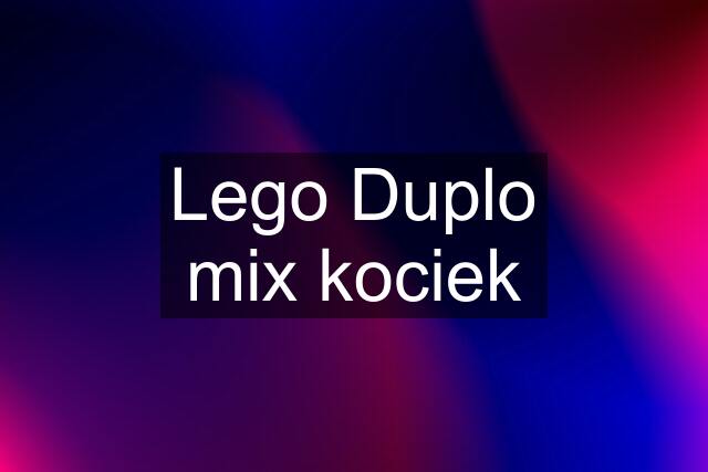 Lego Duplo mix kociek