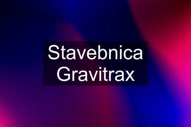 Stavebnica Gravitrax