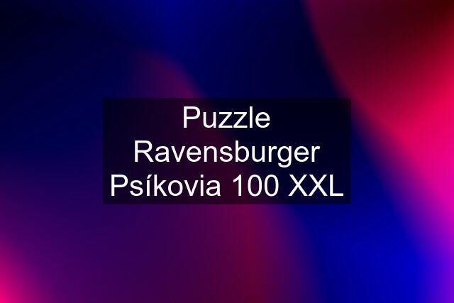 Puzzle Ravensburger Psíkovia 100 XXL