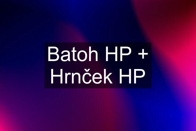 Batoh HP + Hrnček HP