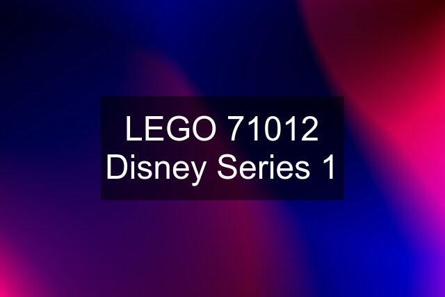 LEGO 71012 Disney Series 1