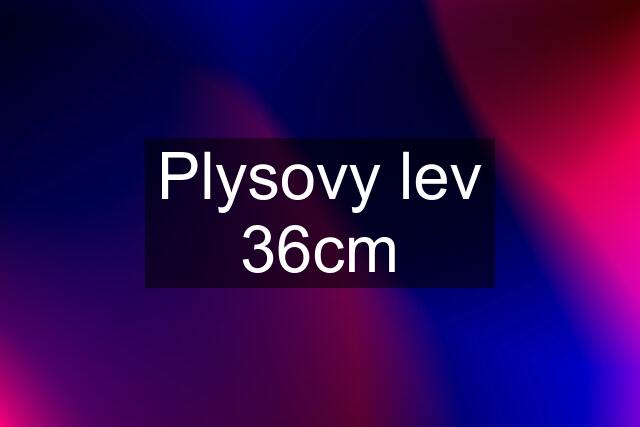 Plysovy lev 36cm