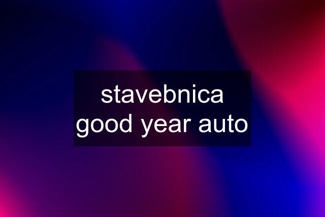 stavebnica good year auto