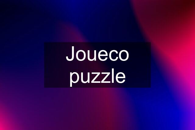 Joueco puzzle