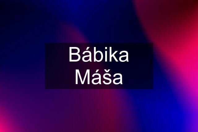 Bábika Máša