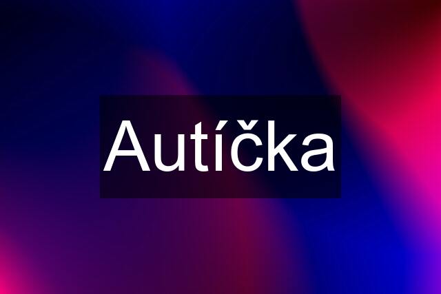 Autíčka