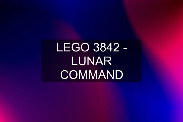 LEGO 3842 - LUNAR COMMAND