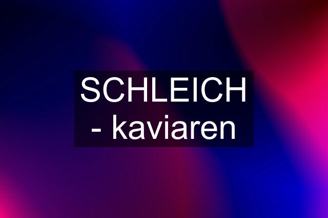 SCHLEICH - kaviaren