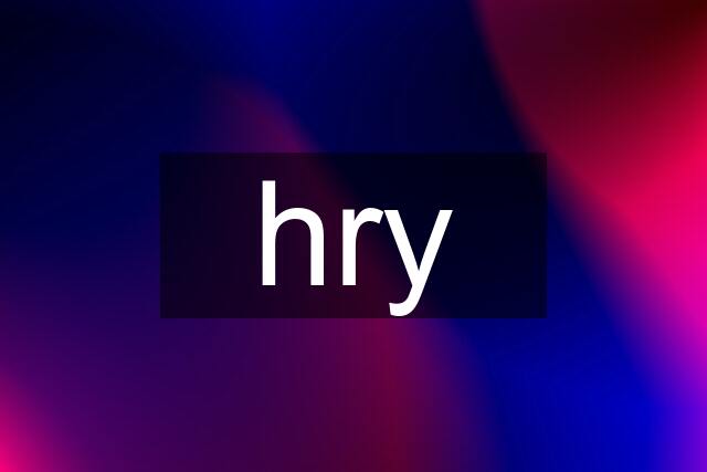 hry