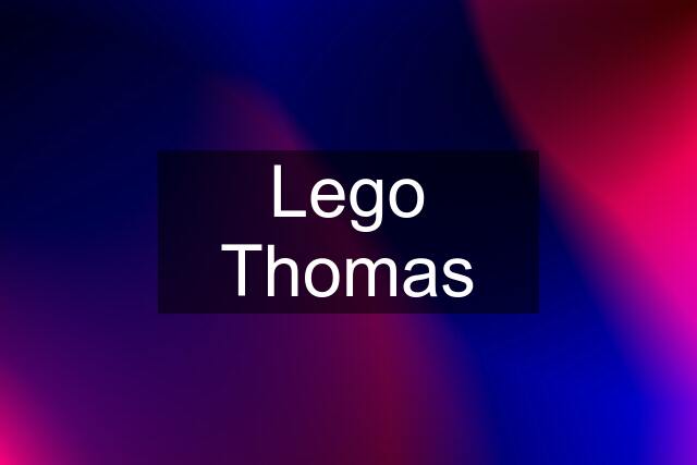 Lego Thomas