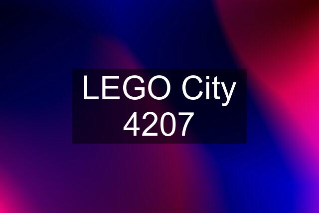 LEGO City 4207