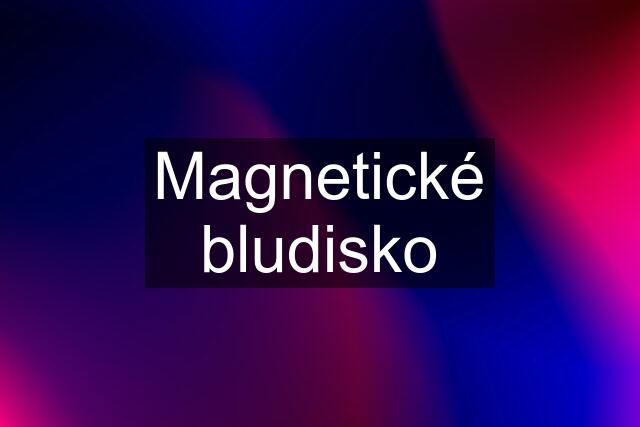 Magnetické bludisko