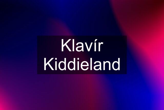 Klavír Kiddieland