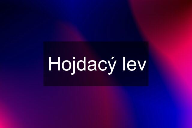 Hojdacý lev