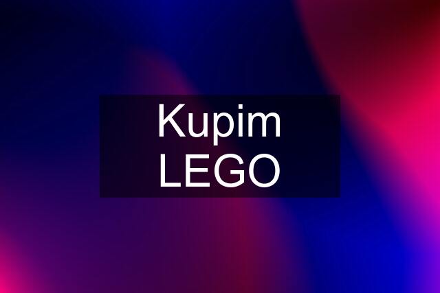 Kupim LEGO