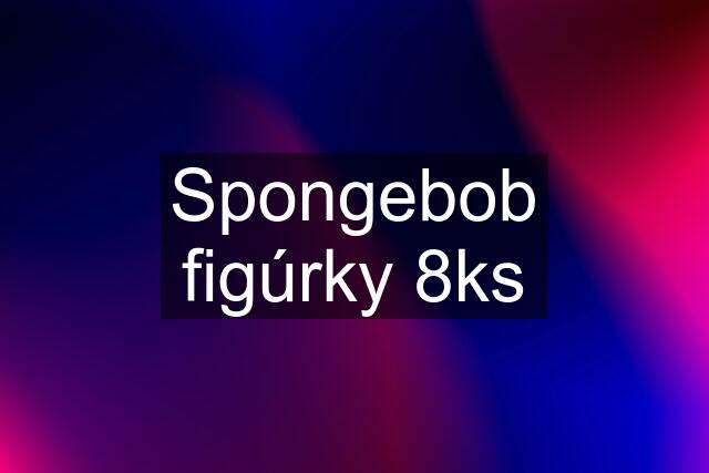 Spongebob figúrky 8ks