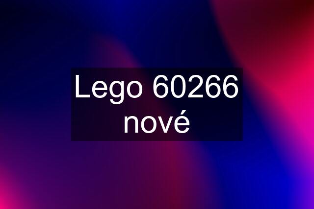 Lego 60266 nové