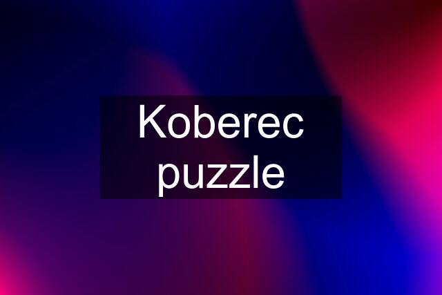 Koberec puzzle